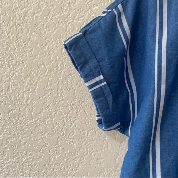 Walking‎ on Sunshine Box Stripe Woven Shirt - Picture 5 of 8